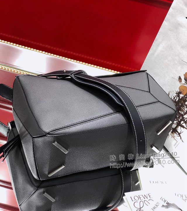 LOEWE經典爆款包包 羅意威中號Puzzle幾何拼接手提斜挎包 10171  tcl1148